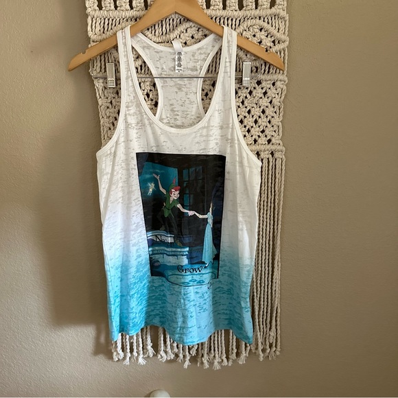 Peter Pan “To Die Would Be and Awfully Big Adventure” Racerback Tank - Picture 3 of 8